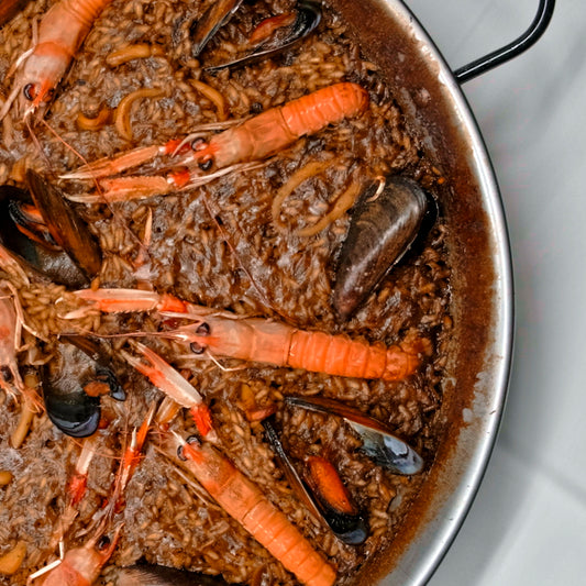 Arroz negro del chef Antoni Izquierdo