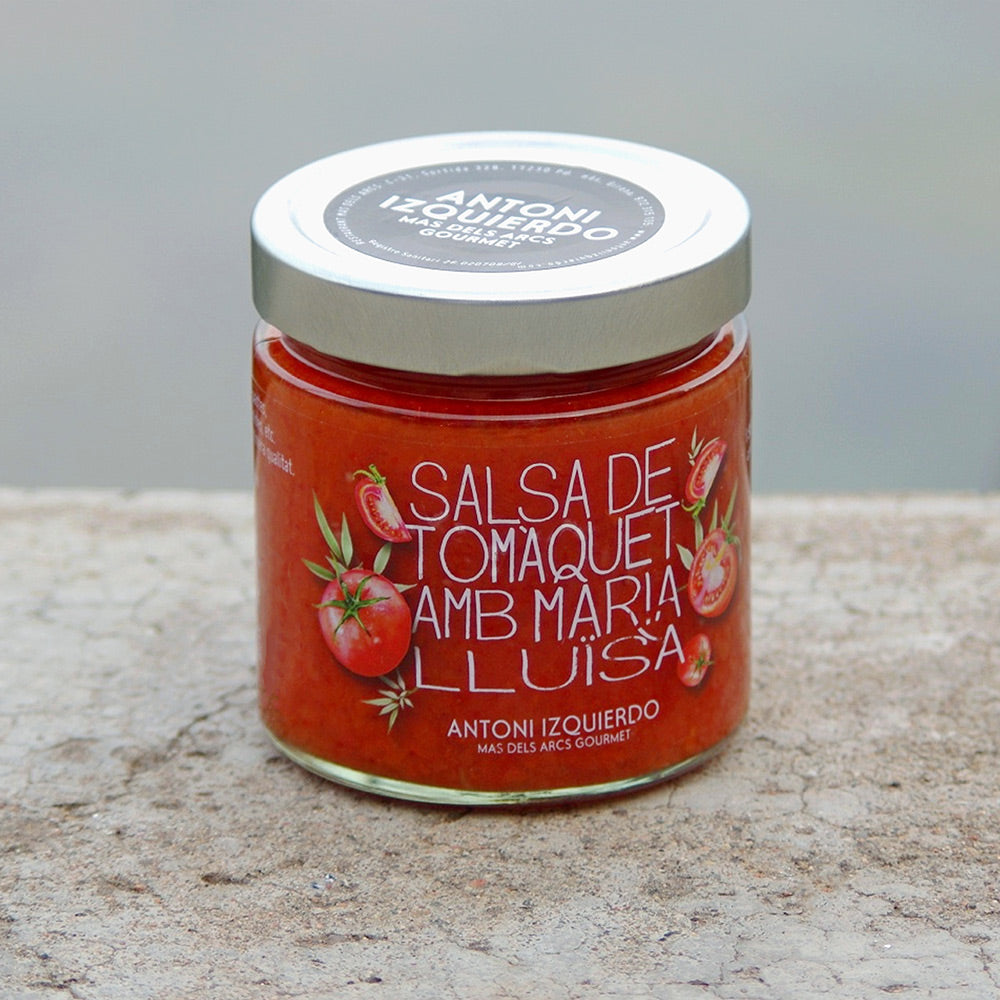 SALSA DE TOMATE CON MARIA LUISA